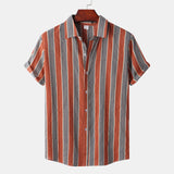 Camp Collar Shirt Beach Holiday Floral Print Shirt