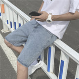 Men Denim Shorts Men Summer Casual Pants