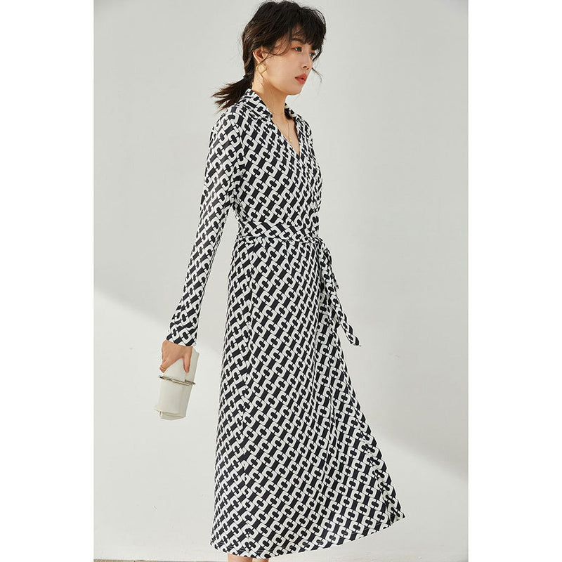 Gloria Vanderbilt One-Piece Elegant Dress Wrap