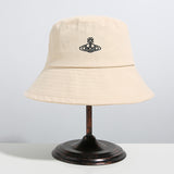 Women Bucket Hat Embroidered Fisherman Hat