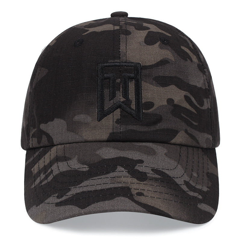 Tiger Woods Hat Camouflage Embroidered Tiger Woods Hat Adjustable Sun Protection Sun Hat