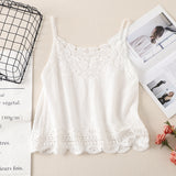 Coachella Music Festival Outfits Hollow Lace Camisole Women's Summer