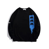 Crew Neck Sweatshirts Men's Autumn Printed Sweater Men