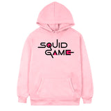 Squid Game Costume Pattern Printed Men's and Women's Loose Hooded Sweater