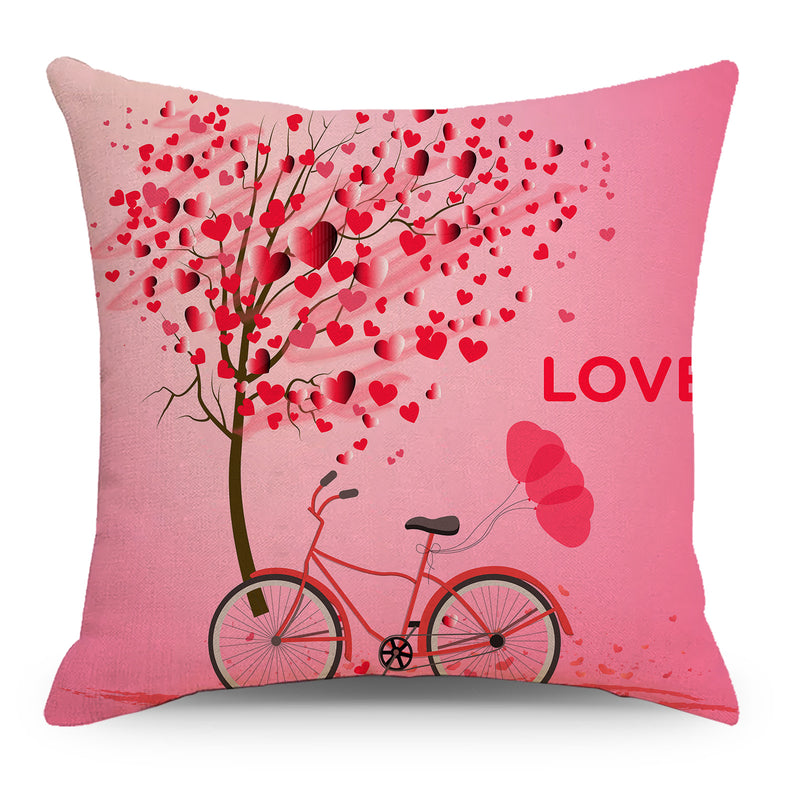 Valentine's Day Pillow Covers 4 Piece Random Styles Together, Home Pillow Pillow Cushion Cover