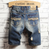 Men jorts Jeans Male wu fen ku Summer Loose Leisure L