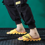 Beach Slippers Slippers Men's Summer Outdoor Slippers Men's Beach Home Shoes