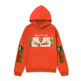 Anime Hoddies One Piece Series Sweater Men Sauron Print Fall Winter Coat