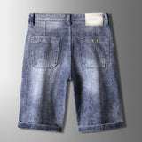 Men Jorts Men's Denim Retro Loose Elastic