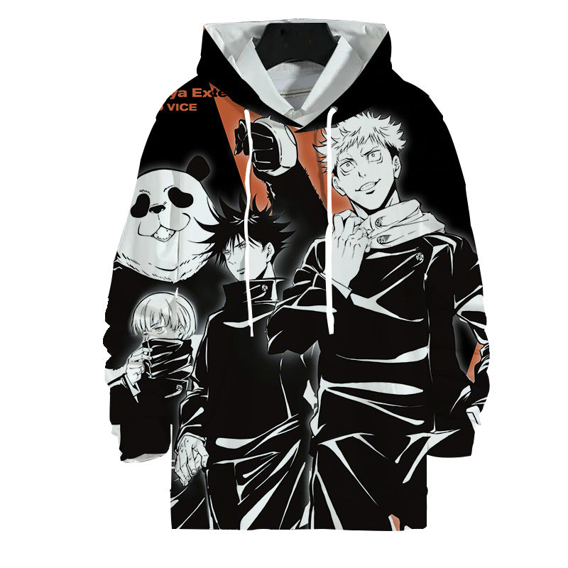 Anime Hoddies Autumn Curse Back To War Day Anime 3D Printed Men 'S Sweater