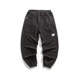Man Fall Outfis Simple Skinny Sports Jogger Pants Loose Leisure All-Matching Trousers