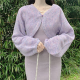 MIDI Mauve Cocktail Dress Fall/Winter Elegant V-neck Vest Dress for Women