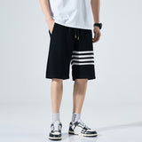 Men White Shorts Men's Shorts Summer Casual Casual Sports Pants Loose