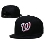 Washington Nationals Cherry Blossom Hats Cap Embroidered Hat Baseball