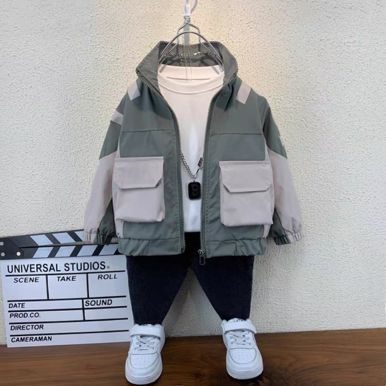 Toddler Boys Jackets Boys' Spring Coat Fashionable Workwear