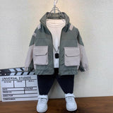Toddler Boys Jackets Boys' Spring Coat Fashionable Workwear