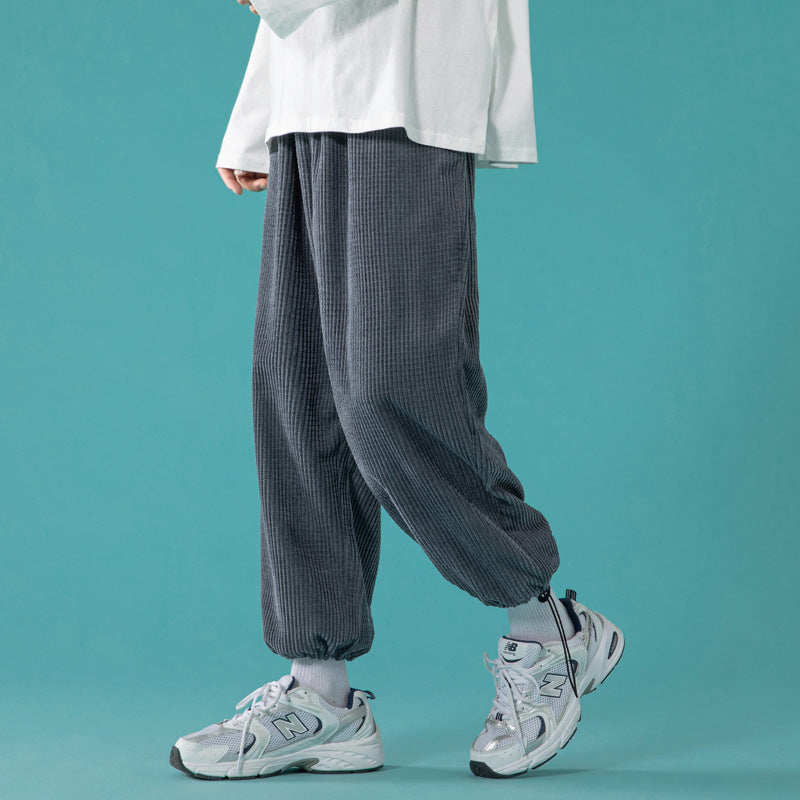 Cuffed Cargo Pants Fall plus Size Men's Casual