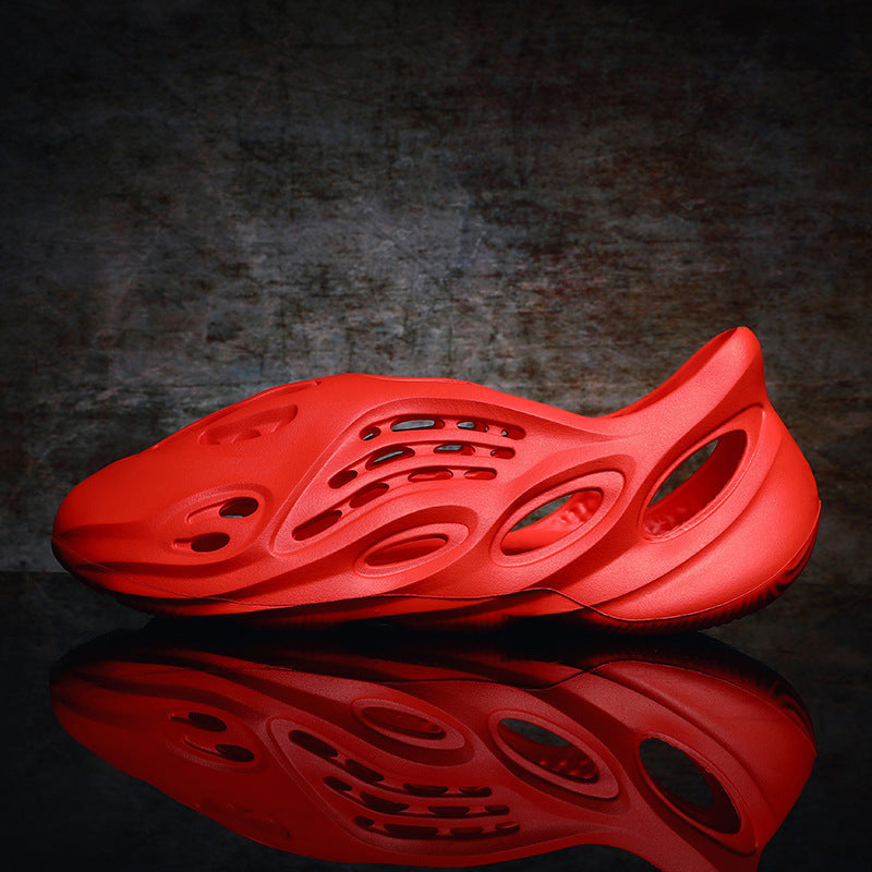 Mens Slide Hole Shoes Men'S Sandals Spring And Summer Beach Shoes Sports Sandals Men