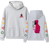 Squid Game Costume Game Hoodie Casual Sports Hooded Sweater