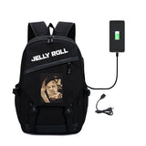 Jelly Roll Bag Backpack Large Capacity Backpack Schoolbag