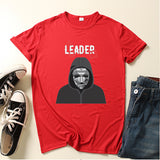 Squid Game Costume Loose Fashion Short-Sleeved Men's T-shirt round Neck Short-Sleeved T-shirt