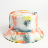 Bucket Hat Fishing Cap Cotton Print Fisherman Hat Printing Pattern Bucket Hat Male and Female Households