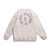 Crew Neck Sweatshirts for Men Men's Autumn Printed round Neck Long Sleeve Casual Sweatshirt Men