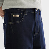 Men Jeans Dark Blue Jeans Spring Trend All-Match