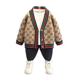 Toddler Boys Sweater Boys' Knitted Jacket Male