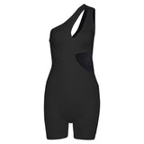 Fall Women's Clothing Sexy Shoulder Bag Hip Tight Sports One-Piece Shorts