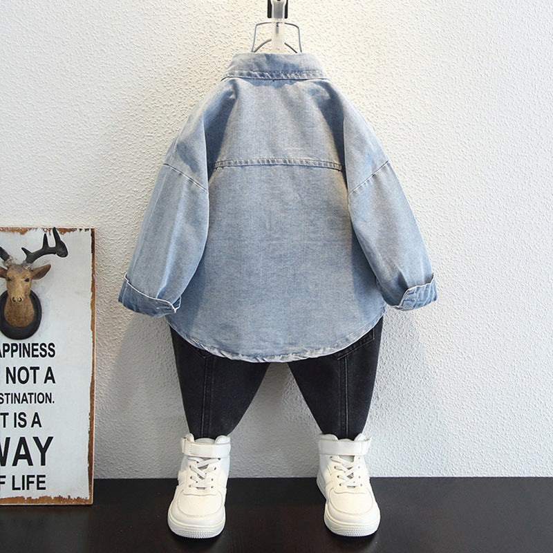 Toddler Boys Jackets Boys' Autumn Shirt Clothes