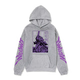 Anime Hoddies Anime Hoodie Tone Evangelion Printed Sweatshirt Spring and Autumn Fleece Hoodies