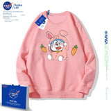 Nasa Children Hoodie Nasa Sweater Girls' Casual Loose Doraemon Pattern