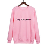 Squid Game Costume round Six Pattern Printed round-Neck Pullover