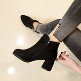 Beth Dutton Shoes Dr. Martens Boots Female Autumn Zip Ankle Boots