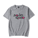Squid Game Costume Printed Short-Sleeved T-shirt