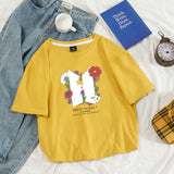 BTS Proof T Shirt Women's Cotton Short-Sleeved T-shirt