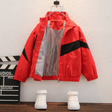 Toddler Boys Jackets Boys' Spring and Autumn Coat Sweatshirt Casual