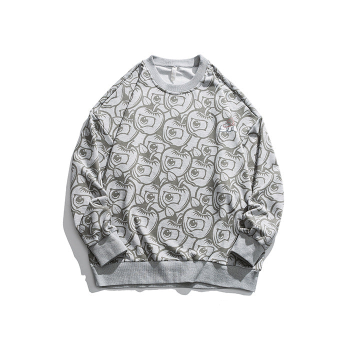 Crew Neck Sweatshirts for Men Men's Autumn round Neck Sweater Men's Loose Casual