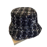 Yankee and Dogers Bucket Hat Autumn and Winter Women's Bucket Hat Embroidered Sun Hat