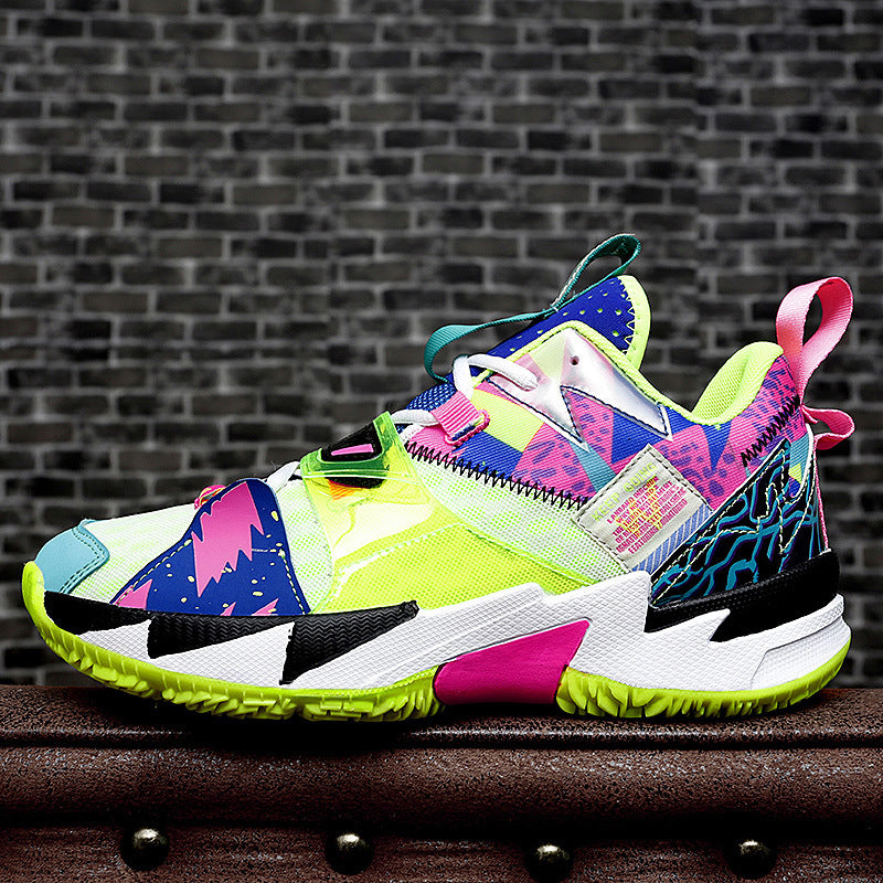 Men Basketball Shoeses Men's and Women's Sneakers Shock Absorption Men Basketball Shoeses