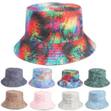 Bucket Hat Fishing Cap Cotton Print Fisherman Hat Printing Bucket Hat Men and Women Outdoor Leisure