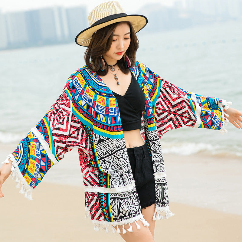 Coachella Music Festival Outfits Summer Wear Female Outdoor Vacation Beach Shirt Inverness