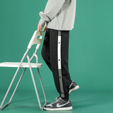 Men's Pants Autumn Men's Trendy Hong Kong Style Loose Casual Trousers