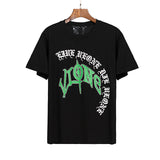 Vlone T Shirt Summer Casual Loose Short Sleeves High Street Style Couple With T-Shirt