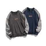 Crew Neck Sweatshirts for Men Men's Autumn round Neck Loose Sweater Men's Pullover