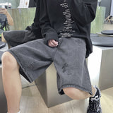 Men Denim Shorts Men's Summer
