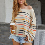 Women Pullover Knit Sweater Women's Autumn Sweater Pullover Top