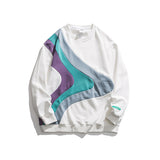 Crew Neck Sweatshirts for Men Men's Autumn round Neck Sweater Couple Street Loose Top
