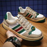Screener Leather Sneakers Retro Couple Shoes Board Shoes Men